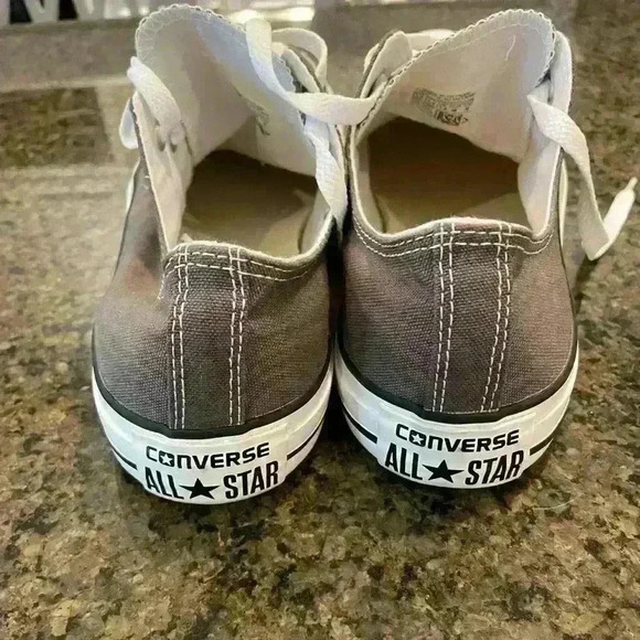 Converse, Chuck Taylor, All Star, Mens 11.5 Womens 13.5, Gray Sneakers - Picture 4 of 8